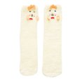 thumbnail image 1 of Yuanlong Womens Socks Winter Autumn Giraffe Cartoon Thicken Fluffy Mid Tube Socks Casual Home Comfort Thermal Floor Socks, 1 of 2