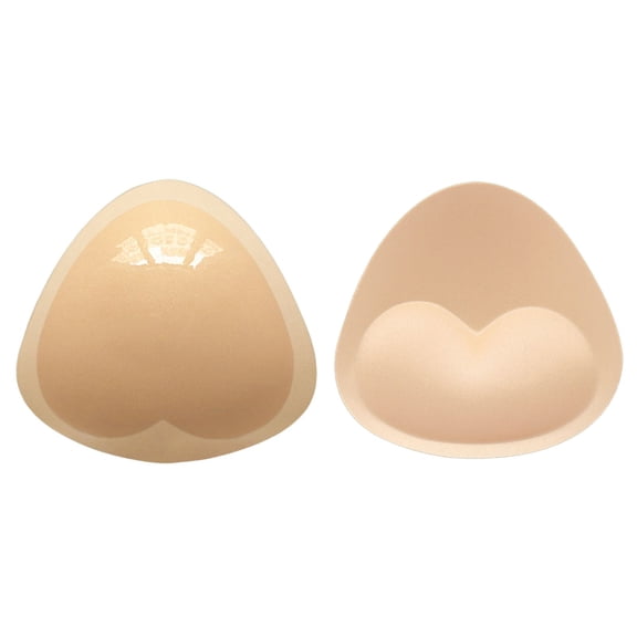 Yuanlong Womens Strapless Backless Bra Heart Shaped Adhesive Nipple Pads Bra Reusable Silicone Push Up Seamless Breast Lift Bra
