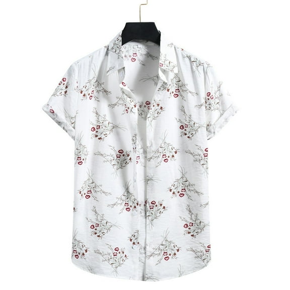 Yuanlong Womens T-Shirt Lapel Floral Pattern Button Up Pullover T Shirt Autumn Outing Freshness Long Sleeve Blouse Tops