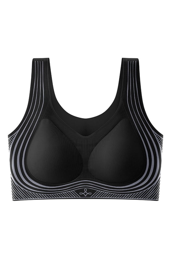 Womens T-shirt Bra Wireless Seamless Shaping Bra Padding Side Support Elastic Strap Pullover Daily Smooth Comfort Bra