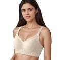 thumbnail image 1 of Yuanlong Womens T-shirt Bras Padded Soft Lift Seamless Bra Full Coverage Side Support Wireless Smoothing Comfort Everyday Bra, 1 of 6