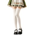 thumbnail image 1 of Yuanlong Womens Thigh-High Socks Breathable Soft Stockings Solid Color Stretchy Daily Activities Wear Hosiery, 1 of 4