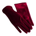thumbnail image 1 of Yuanlong Womens Velvet Gloves Wedding Bridal Dress Glove Formal Classic Elegant Vintage Soft Opera Party Ceremonies Gloves, 1 of 6