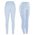 thumbnail image 1 of Yuanlook High Waisted Leggings with Pockets Tummy Control Workout Pants for Yoga & Studio Classes Size S-XXXL, 1 of 8
