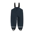 thumbnail image 1 of Yuanlook Kids Waterproof Bib Rain Pants All Season Lightweight Reflective Strap Leg Cuffs Pants For Kids, 1 of 5