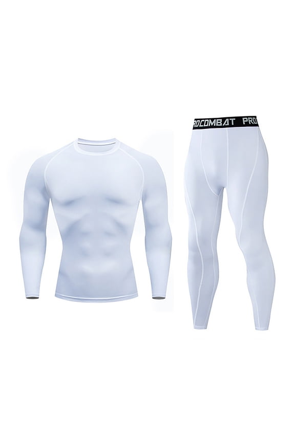 Long Underwear for Mens,Men’s Compression Shirts Pants Thermals Base Layer Cold Weather Gear Long Johns for Cycling Running