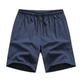 thumbnail image 1 of Yuanlook Mens No Liner Swim Trunks Quick Dry Bathing Suits for Men Lineless Swim Shorts - Navy - XXL, 1 of 8