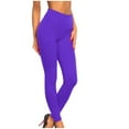 thumbnail image 1 of Yuanlook Simple High Waist Leggings Women Everyday Workout & Casual Trousers Size S-XXXL, 1 of 4