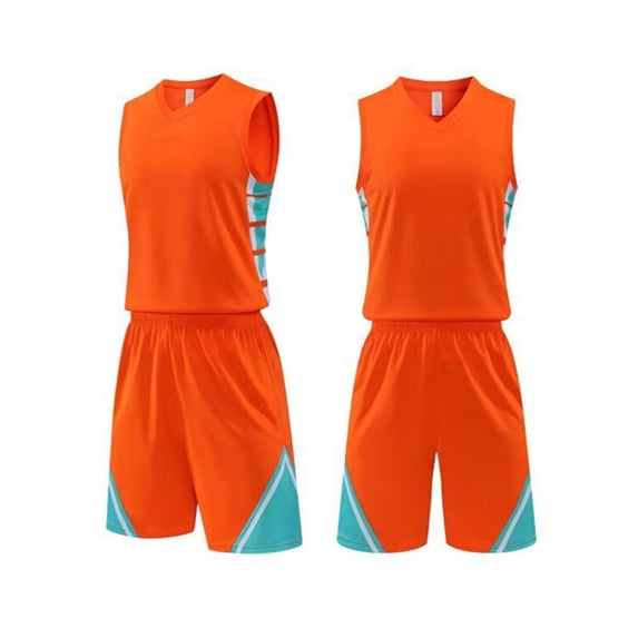 Yuanlook Solid Color Sleeveless Tank Top Elastic Waist Shorts Sport Training Football Soccer Wear Matching Outfit Set for Kids
