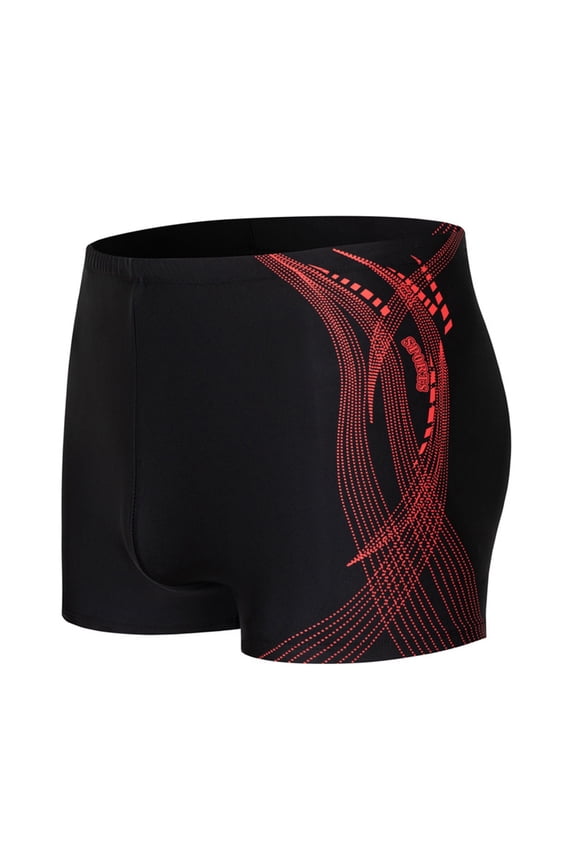 Swim Jammers for Men Athletic Training Swimsuit Mens Swim Suit Swimwear Competitive Pant,Black,XL