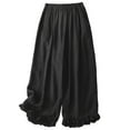 thumbnail image 1 of Yuanlook Women's Casual Capris Pants,Comfy Loose Palazzo Flowy Cropped Trousers Wide Leg Baggy Pants, 1 of 3