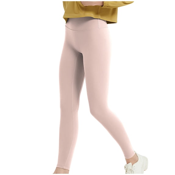 Yuanlook Women's High Waist Compression Leggings Ultra-Soft Stretchy Gym & Training Pants Size S-XXL