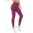 thumbnail image 1 of Yuanlook Women's High Waist Stretchy Yoga Leggings Comfy Tummy Control Workout Pants, 1 of 6