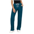 thumbnail image 1 of Yuanlook Women's Pull-On Athletic Pants, Elastic Drawstring Waist with Cargo Pocket, S-XXL, 1 of 9