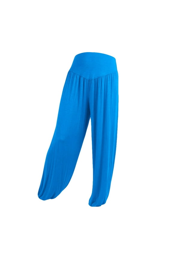 Women's Yoga Harem Pants,Elastic Soft Modal Dance Pants Loose Lantern Joggers Workout Sweatpants