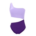 thumbnail image 1 of Yuanlook Womens One Piece Swimsuit, One Shoulder Cutout Tummy Control Bathing Suit for Beach Vacation Pool Size S-XXL, 1 of 4