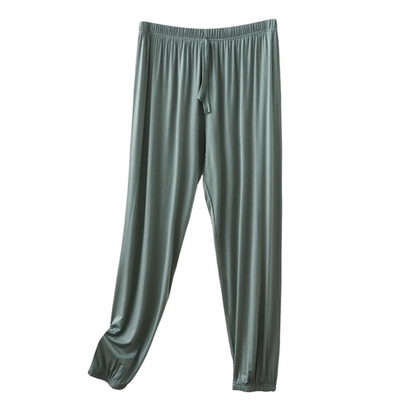 Yuanlook Womens Plus Size Cotton Elastic Waist Jogger Pants Casual Soft Loungewear Trousers Size XL-5XL