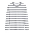 thumbnail image 1 of Yuanlook Youth Boys Girls Classic Striped Long Sleeve Top Comfort Fit Crewneck Tops For Kids, 1 of 9