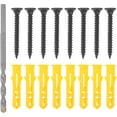 Yuanmiaoke 1 Set Wall Anchor Concrete Screw and Anchor Wall Fixing Tool
