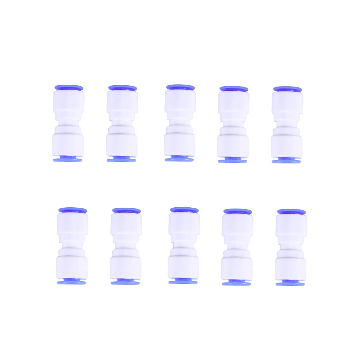 Yuanmiaoke 10 Pcs 1/4 Inch Tube Push Fit Straight Quick Connect for RO ...