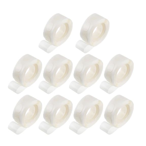 Yuanmiaoke 10 Rolls Balloon Garland Decorating Strip Tape Ballon Tape Strips Glue Points Double- sided Tape Balloon Garland Arch Decorating Strip Wedding and Party