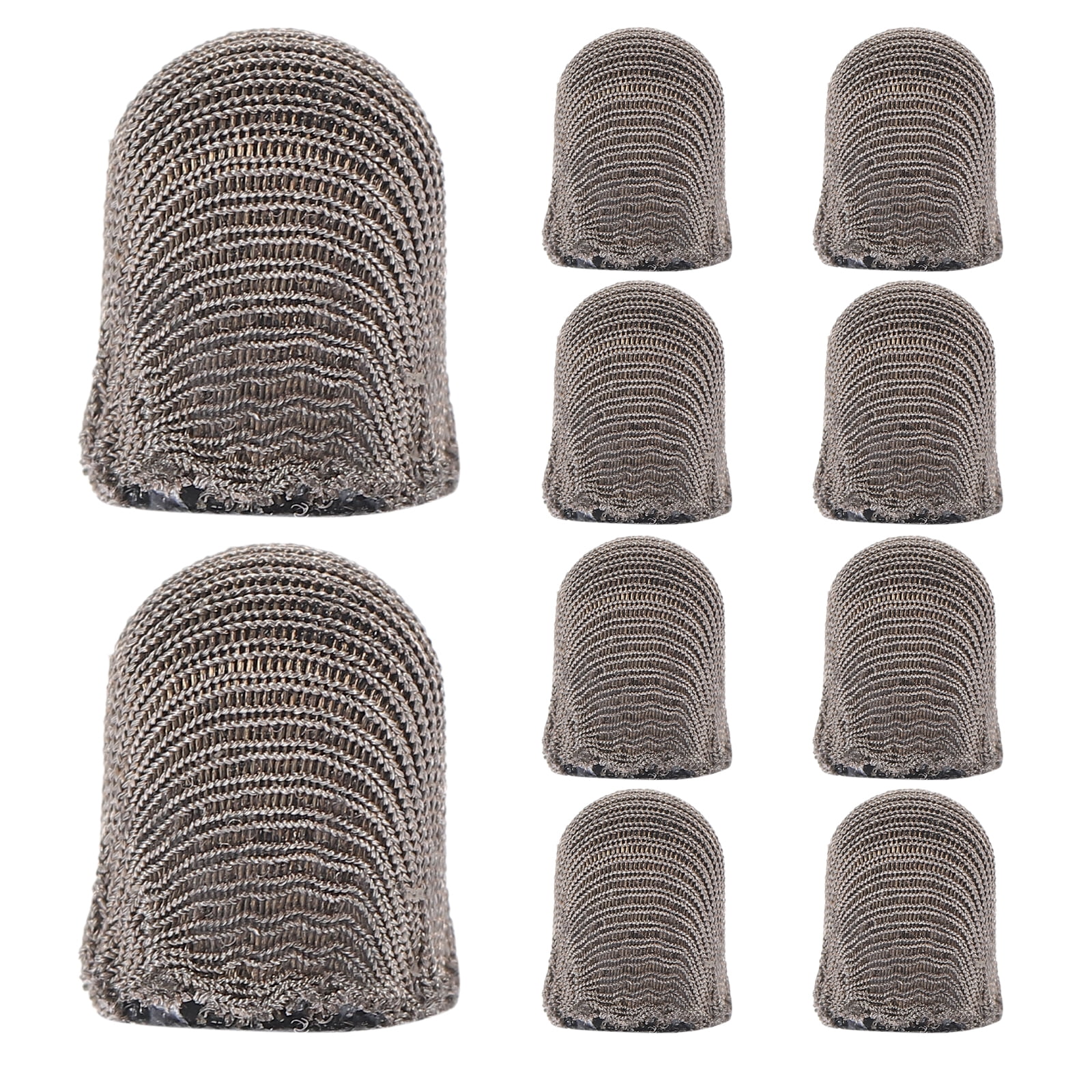 Yuanmiaoke 10 pcs Conductive Fabric Stylus Tips Touch Screen Pen Tips Replacement Stylus Pen