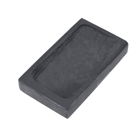 Yuanmiaoke 1pc Inkstone 5- inch Calligraphy Tool Ink Grinding Stone Traditional calligraphy accessory Chinese inkstone for Men Adults