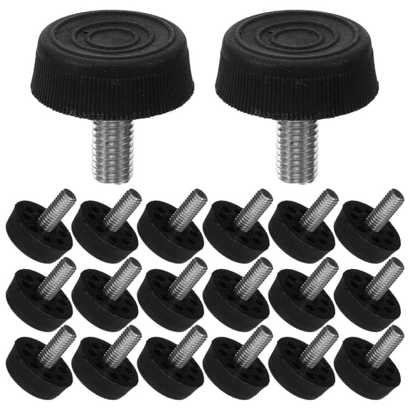 Yuanmiaoke 20Pcs Table Levelers Legs Adjustable Furniture Leveling Feet Screw on Furniture Levelers Feet