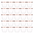 thumbnail image 1 of Yuanmiaoke 25pcs Rose Gold Plastic Party Cups Disposable Cups Picnic Drinking Mugs Party Supplies for Wedding Birthday, 1 of 10