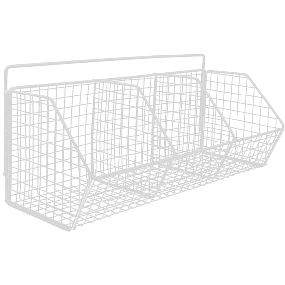 Yuanmiaoke Kitchen Wall Fruit Basket Onion Storage Wire Basket Multifunctional Wall-mounted Kitchen Vegetable Basket