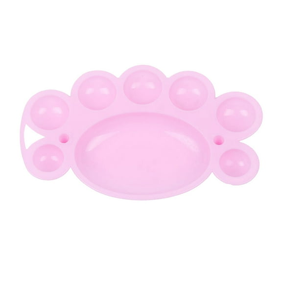 Yuanmiaoke Palettes Tray Pigment Color Mixing Plate Non for Oil Watercolor DIY Craft Painting Supplies ( )