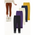 thumbnail image 1 of Yuanyu Children Girls Leggings Kids Warm Thick Fleece Lined Winter Skinny Pants Teenage Child 2-13 Years, 1 of 9