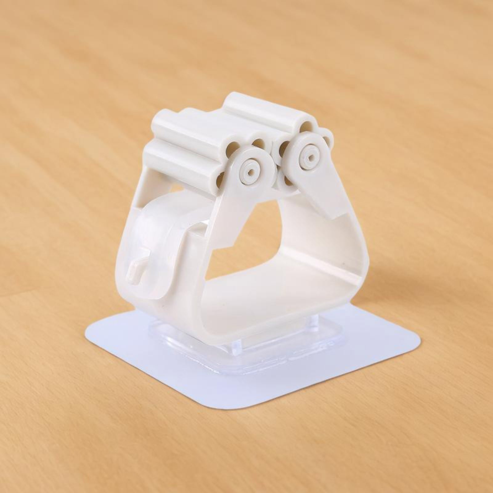 Yuanzi Wall Mount Mop Holder - No Drill Adhesive Rack, ABS+TPR Material ...