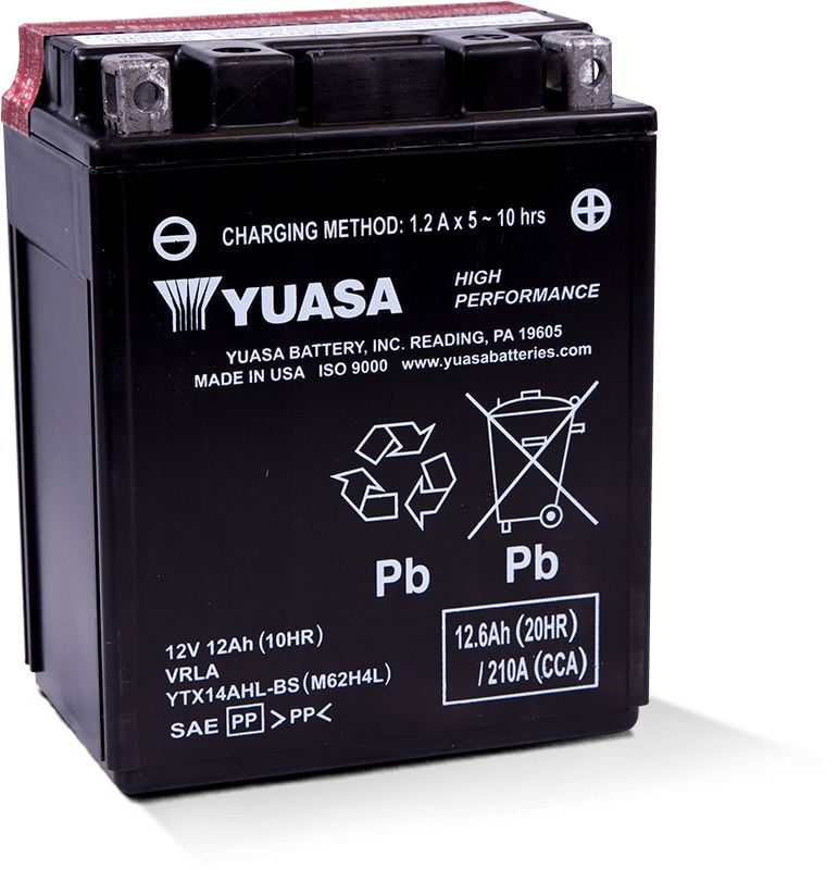 Yuasa Ytx14ahl Bs H Performance Mf Battery