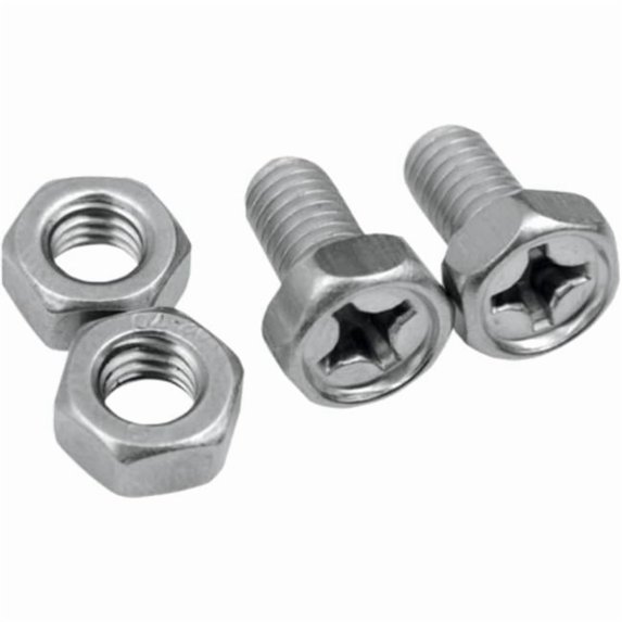 Yuasa Battery PACKSSF6M 6 mm Nut Bolt Set, 5 per Pack