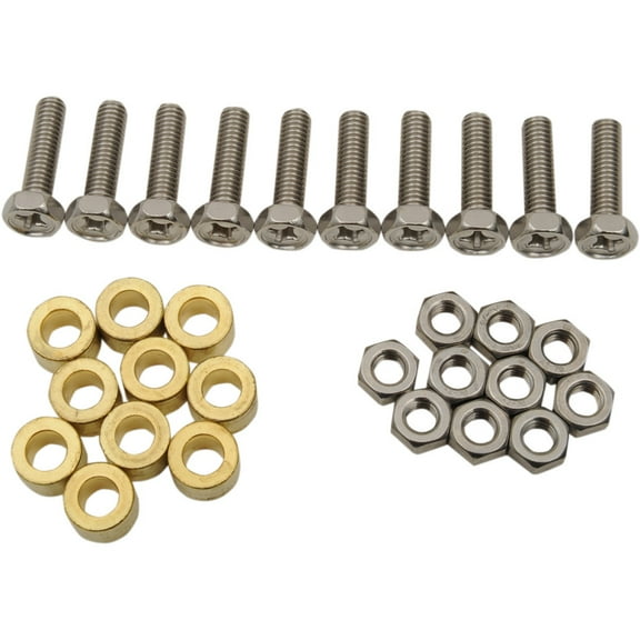 Yuasa 6 x 22mm Battery Bolt/Nut Set (5 pk) (PACKSS22M)