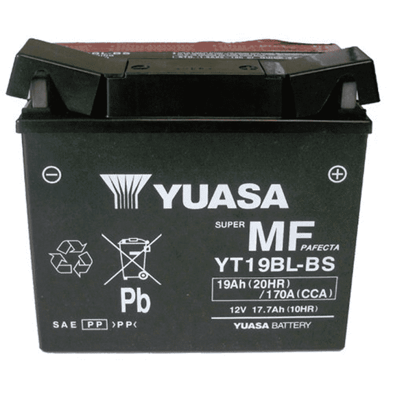Yuasa (YUAM6219BL) YT19BL-BS Sealed Battery