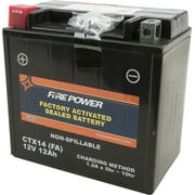 Fire Power Battery CTX14 Sealed Factory Activated