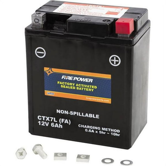 Fire Power Battery CTX7L Sealed Factory Activated