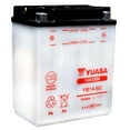 thumbnail image 1 of Yuasa Yumicron YB14-B2 12V 14Ah Conventional Lead Acid Battery, 190 CCA, Dry Charged (YUAM224B2IND), 1 of 3