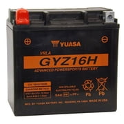 Yuasa GYZ16H GYZ Series AGM Maintenance Free Battery YUAM716GH