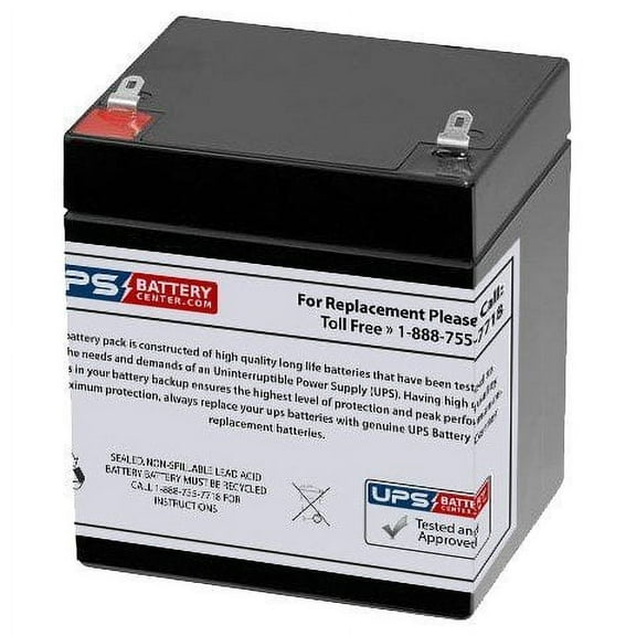 Yuasa NPH5-12 12V 5Ah Sealed Lead Acid - AGM - VRLA Replacement Battery