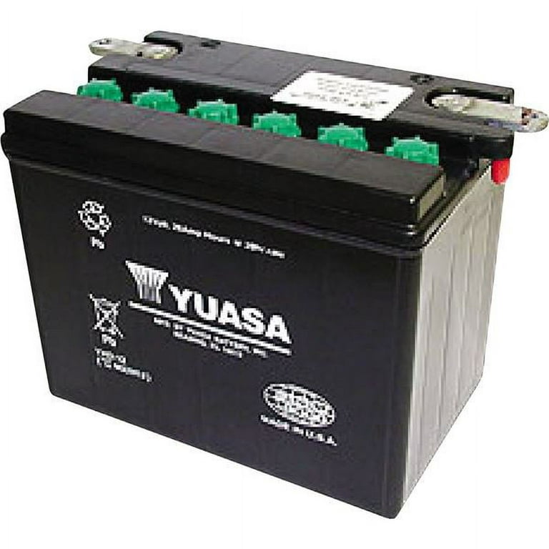 Batterie 12V 12AH, batterie moto Yuasa YB12A-A 150A - BatterySet