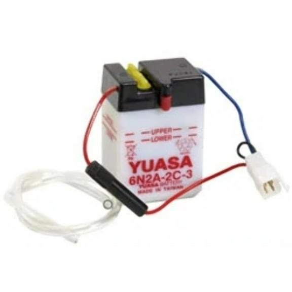 Yuasa 6N2A-2C-3 Conventional 6V Battery (YUAM262C3)