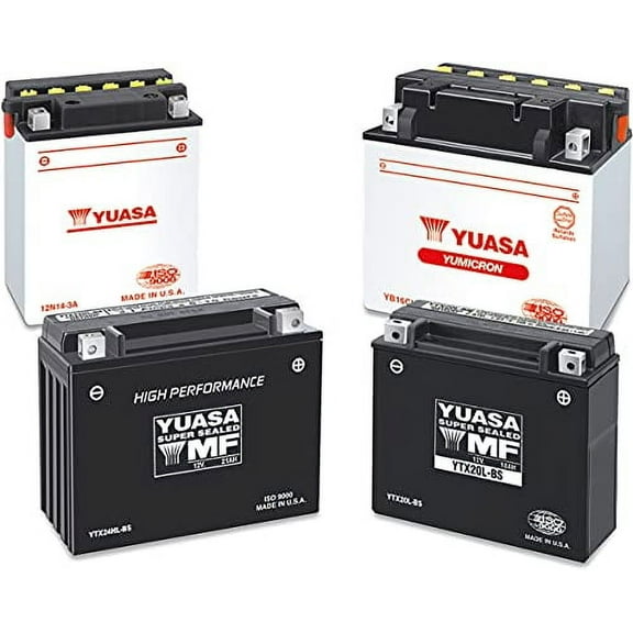 Yuasa YUAM327BS YTX7L-BS Maintenance Free AGM Battery with Acid pack