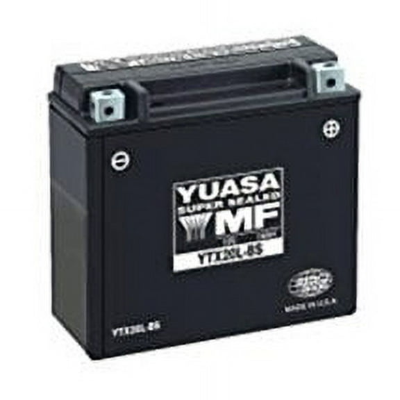 Yuasa YUAM624B4 YT14B-BS Maintenance Free AGM Battery with Acid pack