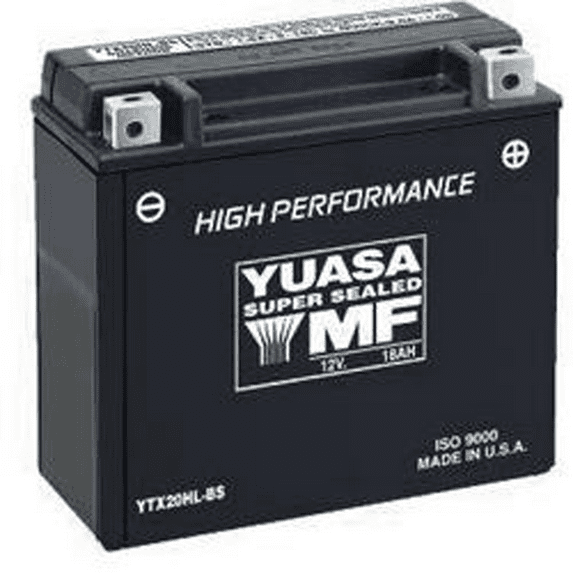 Yuasa GYZ20L GYZ Series AGM Maintenance Free Battery (YUAM720GZ)