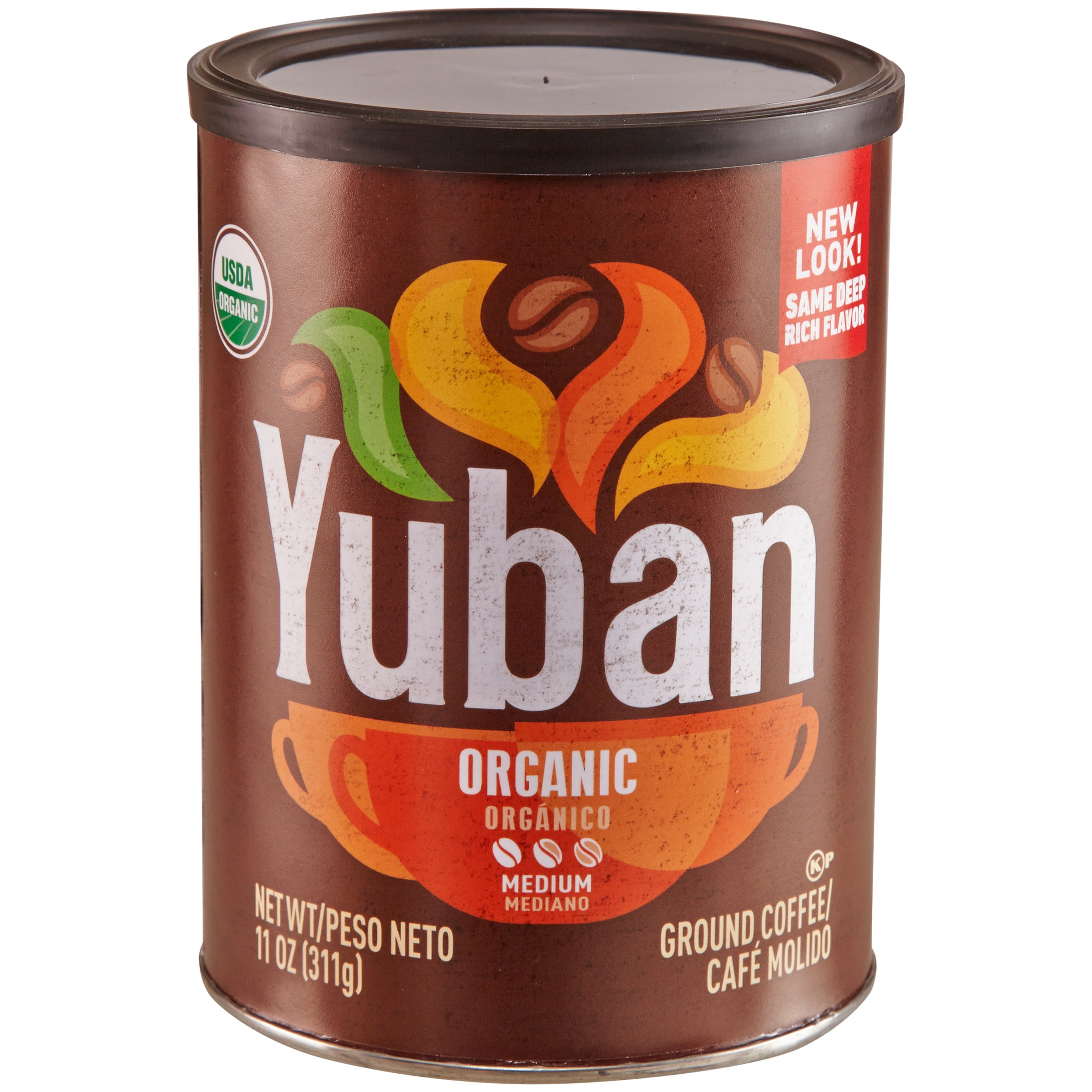 Yuban Organic Medium Roast Ground Coffee 11 oz Canister