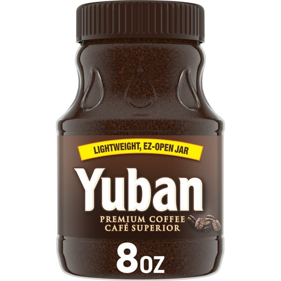 Yuban Premium Instant Coffee, 8 oz Jar