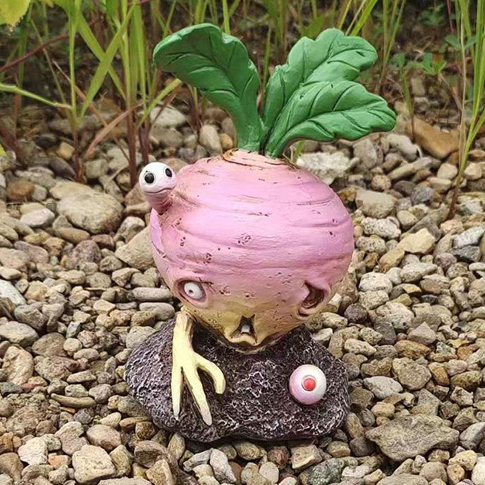 Yubatuo Halloween Decorations Halloween Zombies Vegetables Statue with